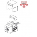 Модуль Keystone экранированный, RJ-45, cat.5e, 90&deg;, под инструмент, KE, металлик, Netko СКС