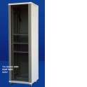 Шкаф напольный 42U серия T2 (600х800х2055), чёрный (упакован в 4 коробки)