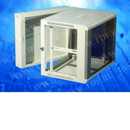 Шкаф настенный 12U серия ZH 6412.900, (600*550*595) ст (Т2), серый, собранный, 2х секционный