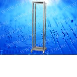 Стойка 42U двухрамная, (600х600х2007) серая