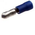 Разъем штекерный MPD 2-156, d=4мм, 1,5-2,5мм2, изолированный, синий, 100шт.