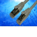 Патч-корд Netko СКС FTP4 cat.6, 3.0м, литой коннектор, серый