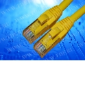 Патч-корд Netko СКС UTP4 cat.6a, 0.5м, литой коннектор, желтый