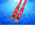 Патч-корд Netko СКС UTP4 cat.6a, 2.0м, литой коннектор, красный