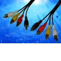 Шнур аудио-видео: 4RCA-4RCA ( длина 1.2 м, сборный) Cabletech