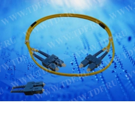 Патч-корд SC-SC\SPC SM Duplex 2*3.0мм 9/125, 1м, EOL