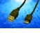 Кабель соед. шт. USB для зарядки и передачи данных телефонов Samsung comte 20 pin (ver2), 1м, USB 2.0 черный