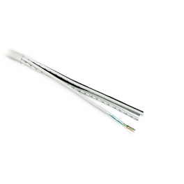 Кабель витая пара Hyperline FUTP16W-C5-S24-IN-LSZH-GY