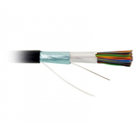 Кабель витая пара Hyperline FUTP25-C3-S24-OUT-PE-BK