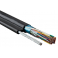 Кабель витая пара Hyperline FUTP25-C3-S24-SW-OUT-PE-BK