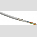 Кабель витая пара SFTP 5e кат. 4 пары Hyperline SFUTP4-C5E-S24-IN-LSZH-GY-305