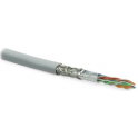 Кабель витая пара SFTP 6 кат. 4 пары Hyperline SFUTP4-C6-P26-IN-LSZH-GY-500