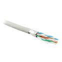 Кабель витая пара FTP 6 кат. 4 пары Hyperline UFTP4-C6-S23-IN-LSZH-GY-500