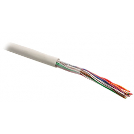 Кабель витая пара Hyperline UTP25-C3-SOL-26AWG-IN-PVC-GY