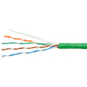 Кабель витая пара UTP 5e кат. 4 пары Hyperline UUTP4-C5E-S24-IN-PVC-GN-305