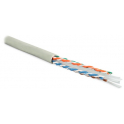 Кабель витая пара UTP 6 кат. 4 пары Hyperline UUTP4-C6-S23-IN-LSZH-GY-305