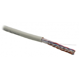 Кабель витая пара Hyperline UUTP8M-C5-S24-IN-LSZH-GY