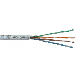 Кабель витая пара UTP 5e кат. 4 пары Neomax NM10101