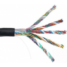 Кабель витая пара Netlan EC-UU050-5-PE-BK-3