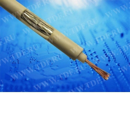Кабель коаксиальный RG-58U, 50 Ом (CU, оплетка AL), черный